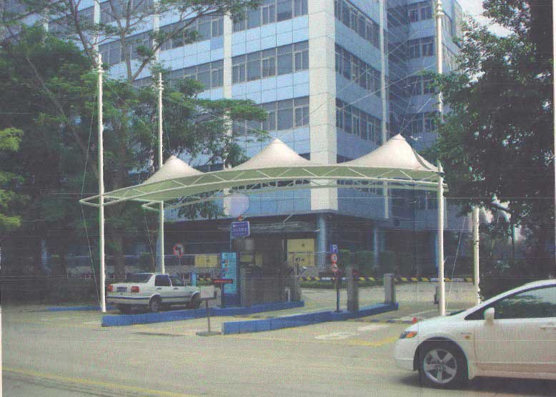 商場門膜結(jié)構(gòu)