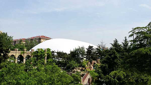 阜平縣職業(yè)技術(shù)教育中心新校區(qū)建設(shè)項(xiàng)目體育看臺膜結(jié)構(gòu)
